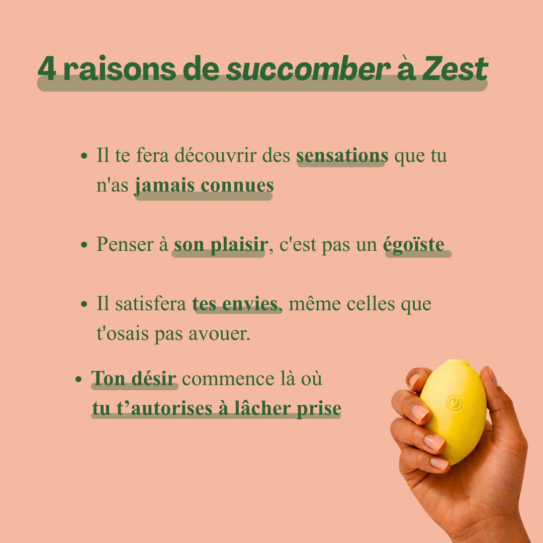 Zest - Stimulateur clitoridien